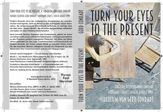 Turn your eyes DVD Cover